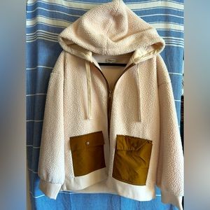 Madewell, ivory hoodie